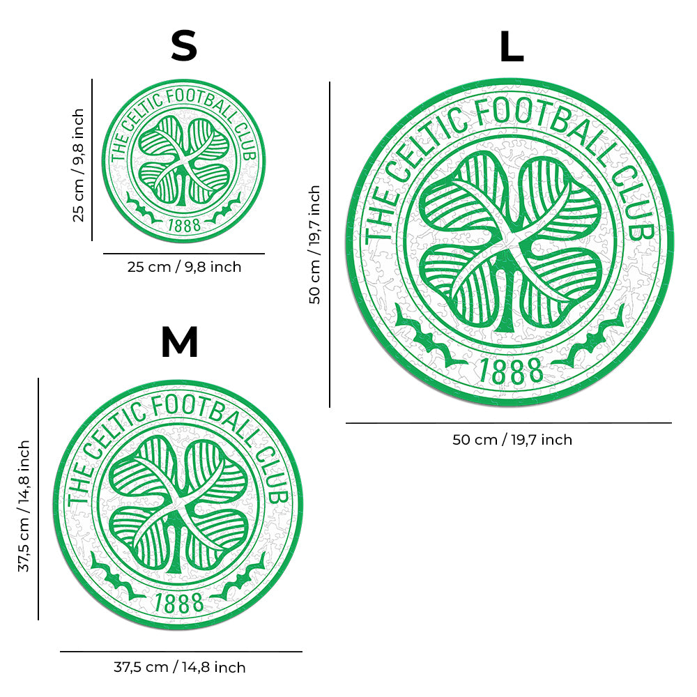 Logo Celtic FC® - Puzzle Officiel en Bois