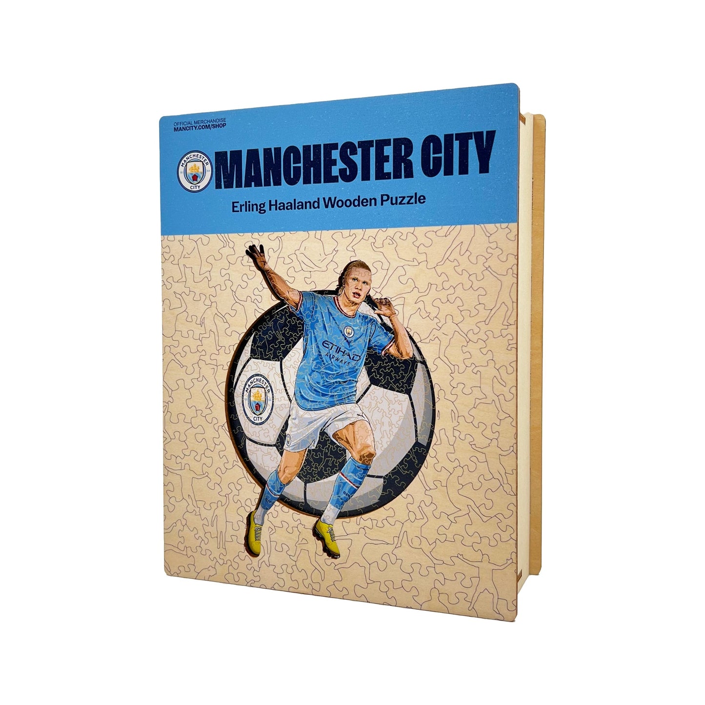 3 PACK Manchester City FC® Logo + Haaland + Foden