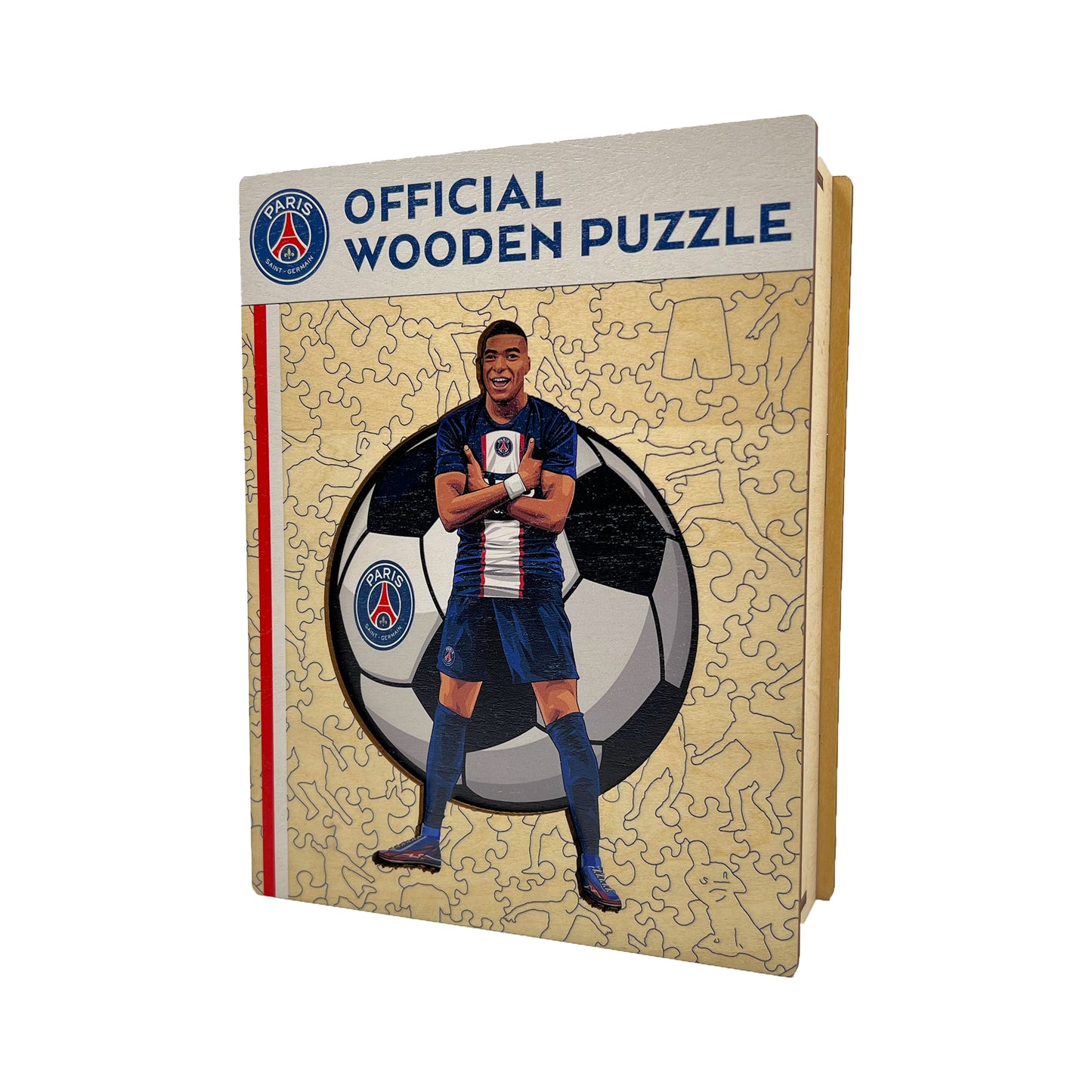 Kylian Mbappé - Puzzle Officiel en Bois