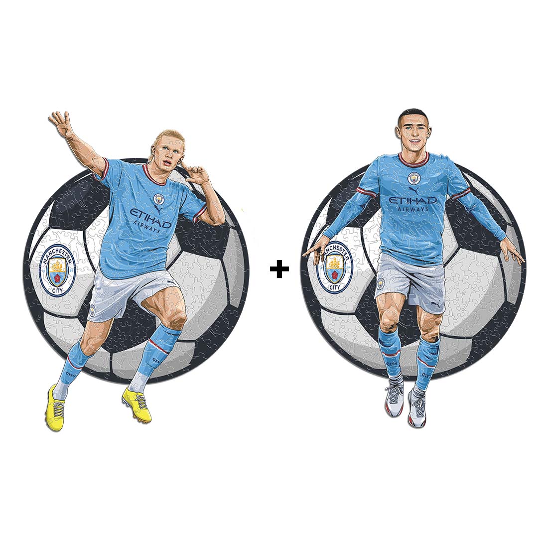 2 PACK Haaland + Foden