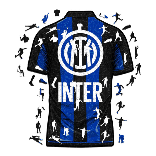 Maillot FC Inter® - Puzzle Officiel en Bois