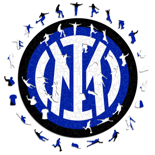Logo FC Inter® - Puzzle Officiel en Bois