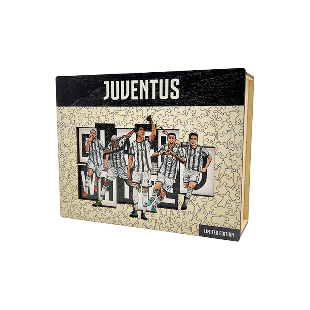 5 Joueurs FC Juventus® - Puzzle Officiel en Bois