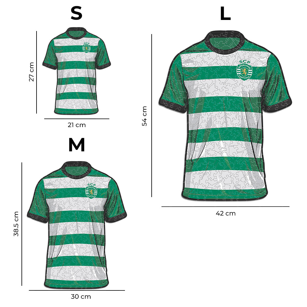 Maillot Sporting CP® - Puzzle en Bois